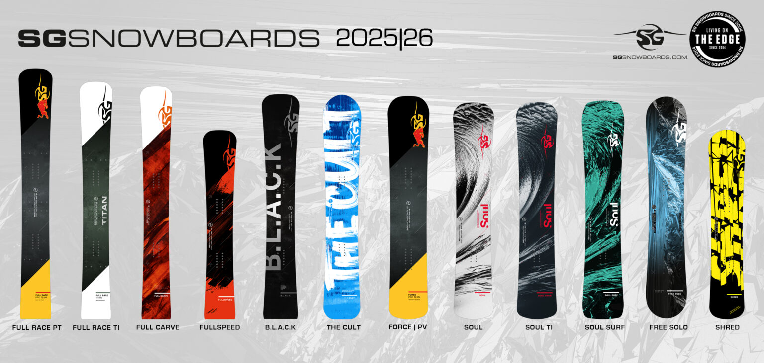 PRODUCTS 2026 – SG SNOWBOARDS