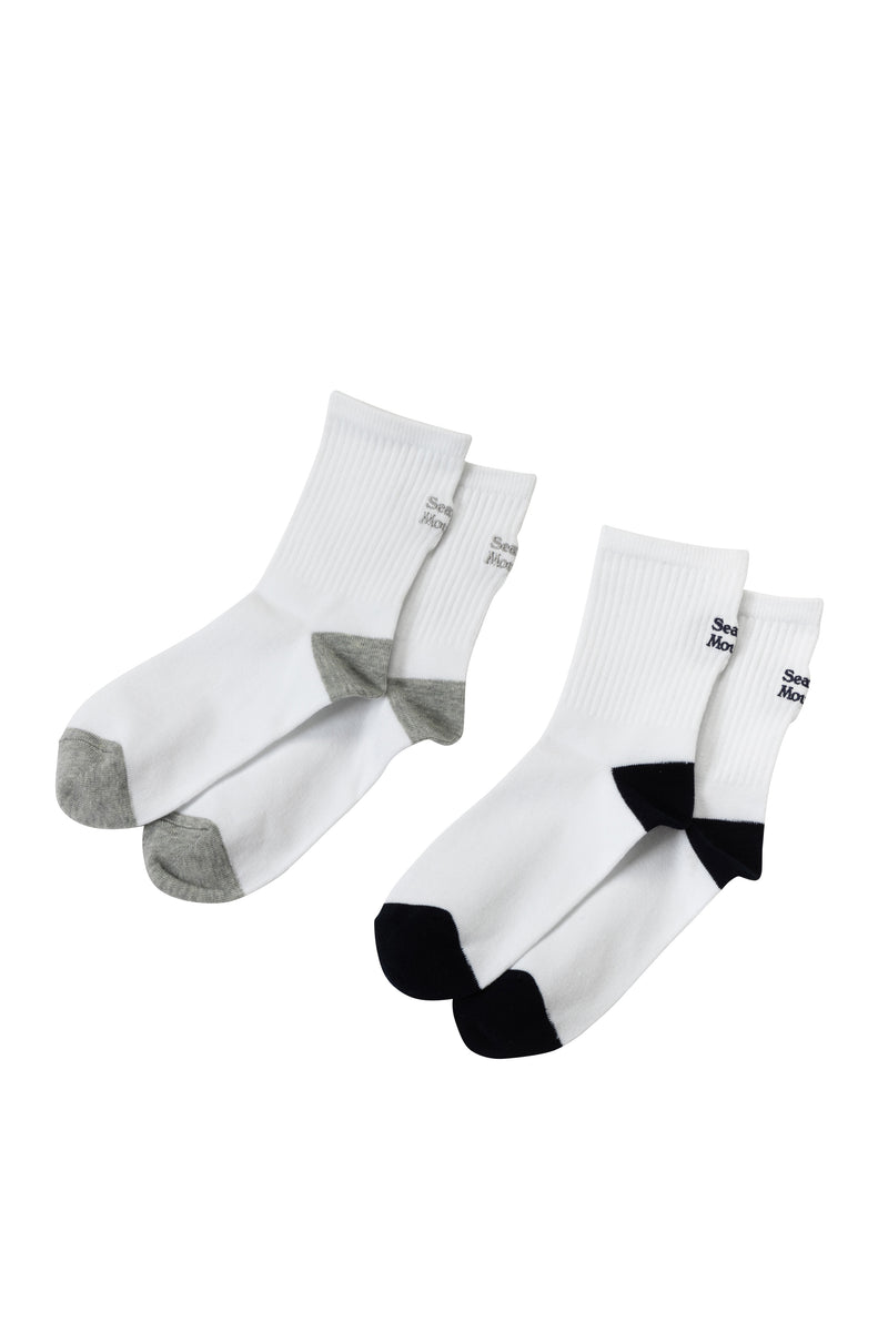 SEA ”Seavalley Mountain Club” RIBBED SOCKS (2PCS)