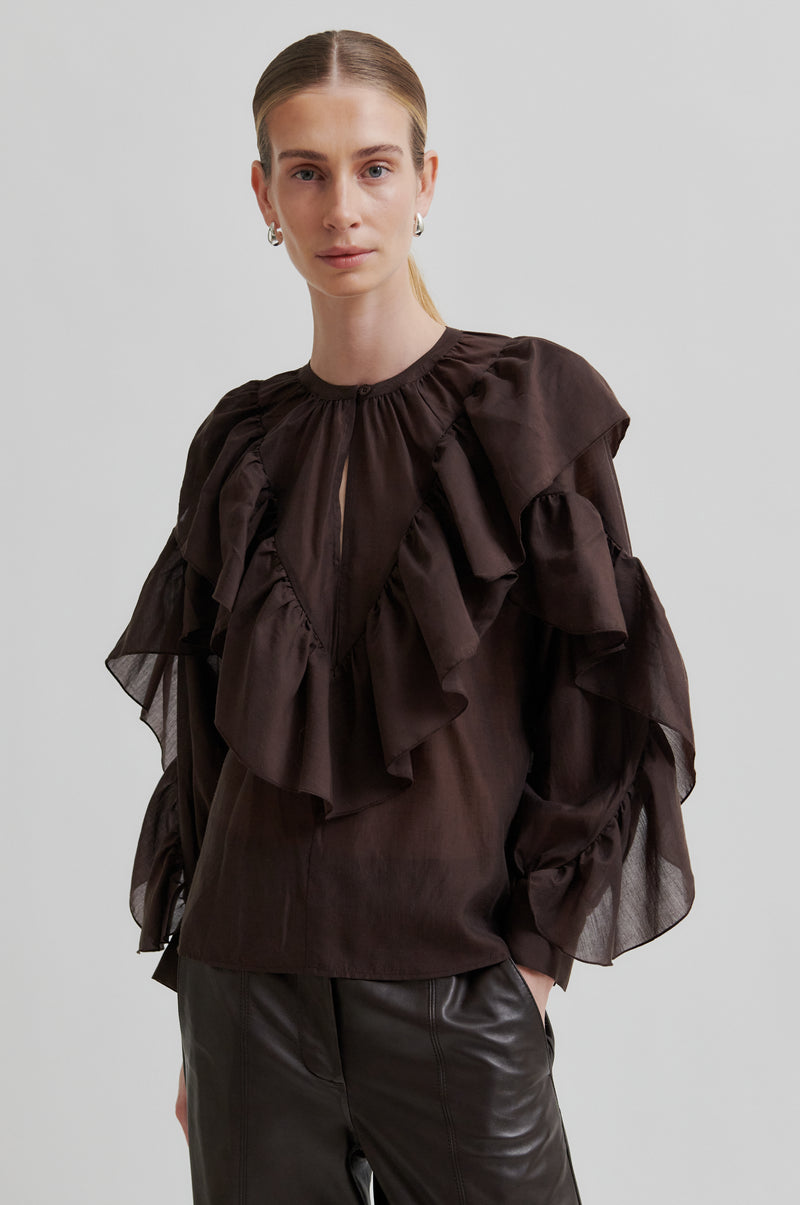 Fria Frill Blouse – secondfemale.com