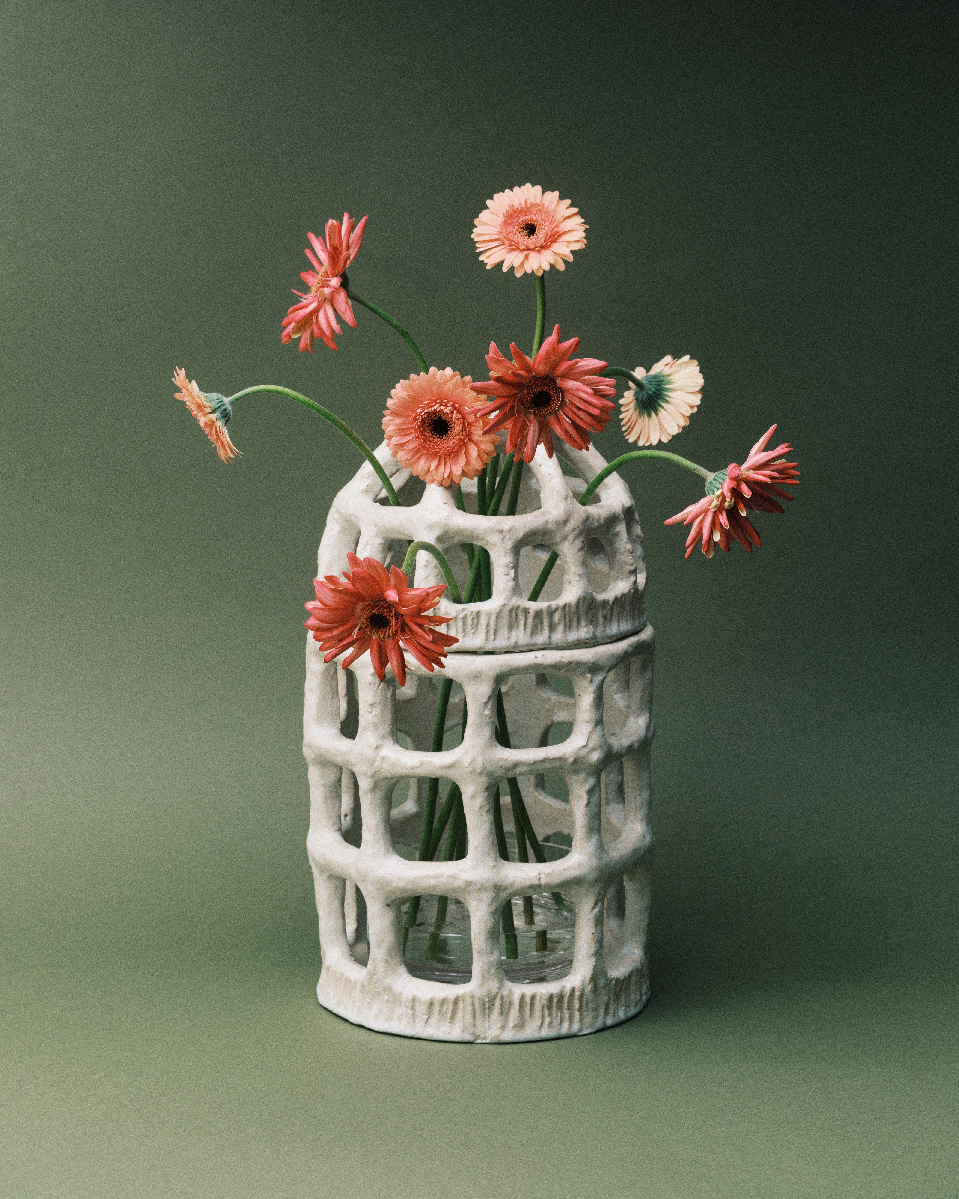 Pique-fleurs vase white Rosie – SERAX