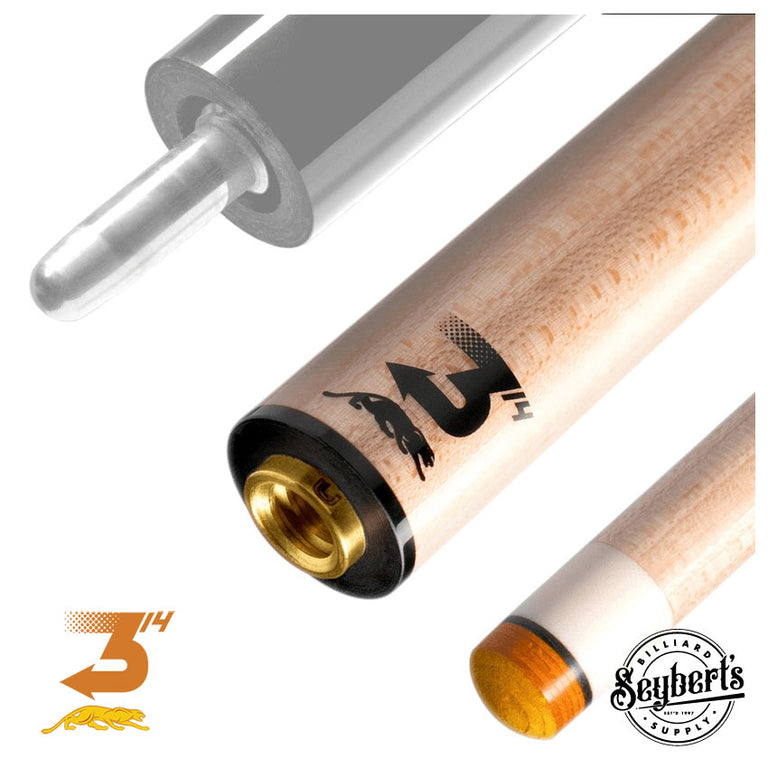 Predator 314-3 Pool Cue Shaft | Uni-Loc Thin Black Collar 314-3