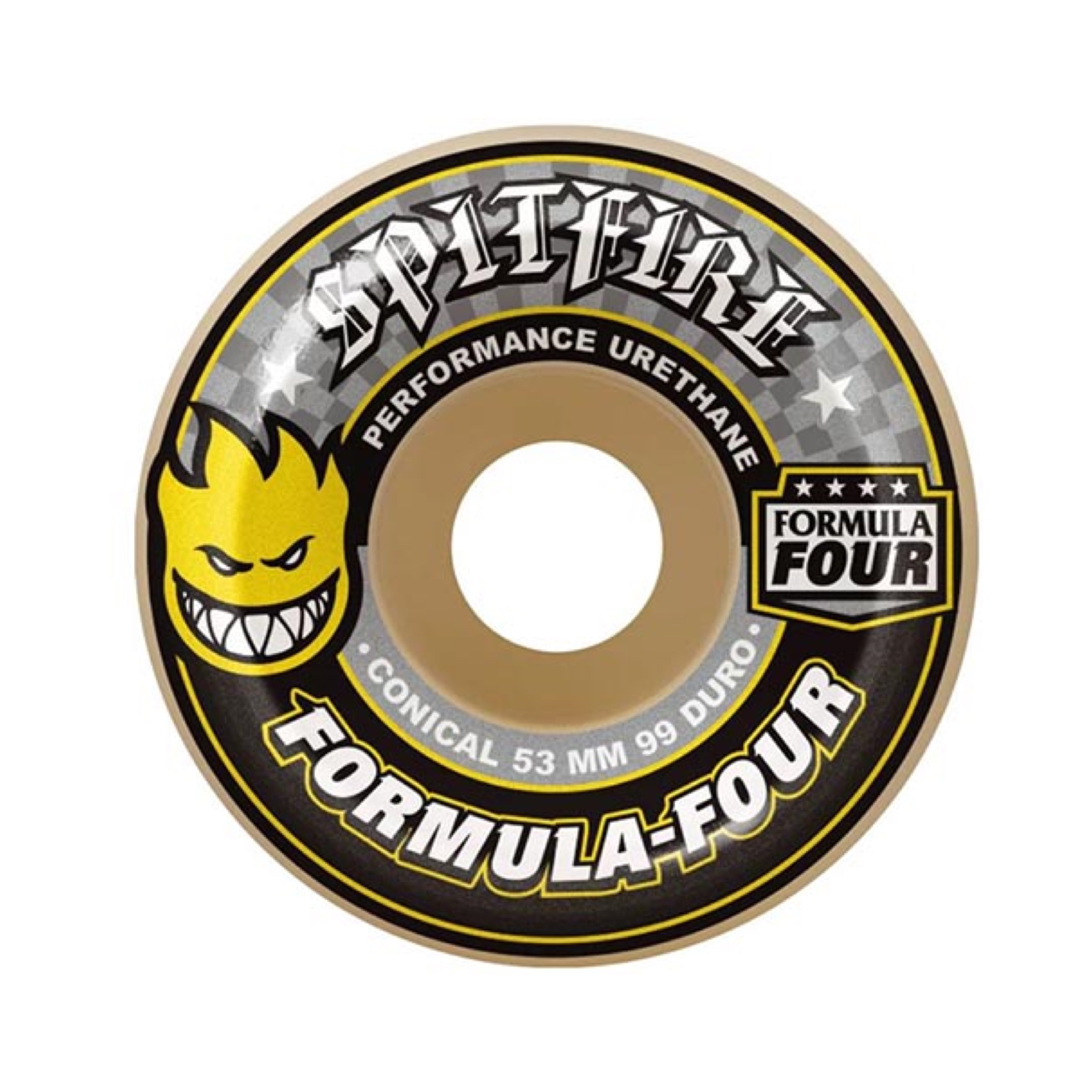 Spitfire Formula Four Conical 53mm 99a Skateboard Wheels – SKATE 618