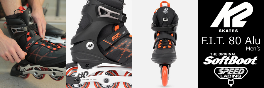 K2 フィットネス インライン スケート F.I.T.80 ＆ ALEXIS の商品紹介