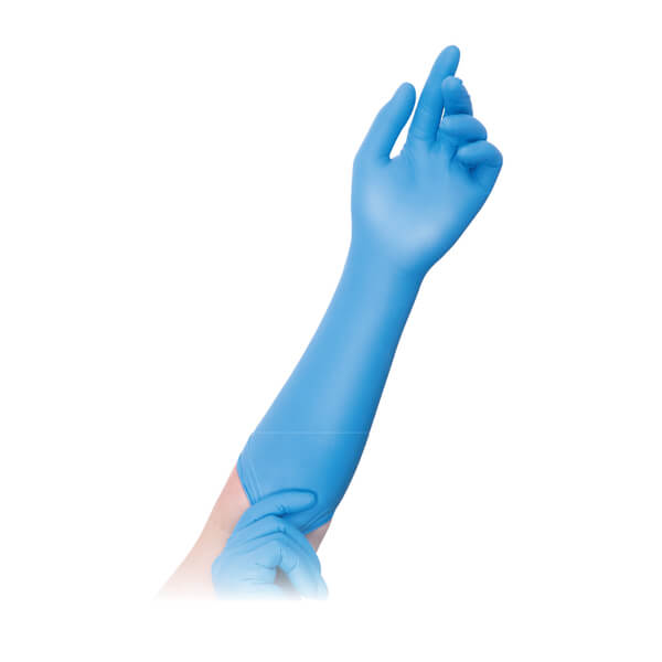 サラヤ｜ニトリルロング手袋400 Lサイズ 50枚入: サラヤハイジーンショップ