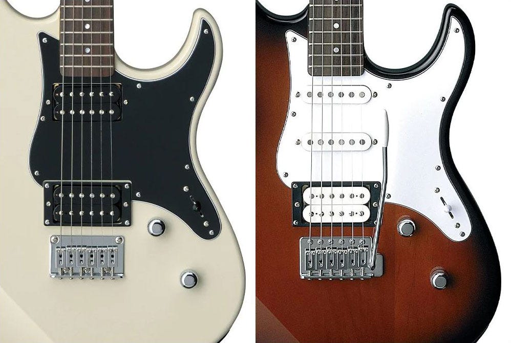 Yamaha PAC120H Yellow Natural Satin Pacifica Electric Guitar