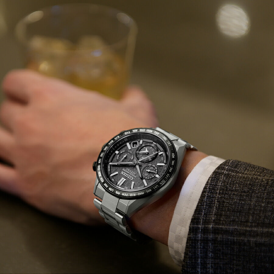 シチズン アテッサ アクトライン CC4058-67X メンズ ソーラー GPS衛星