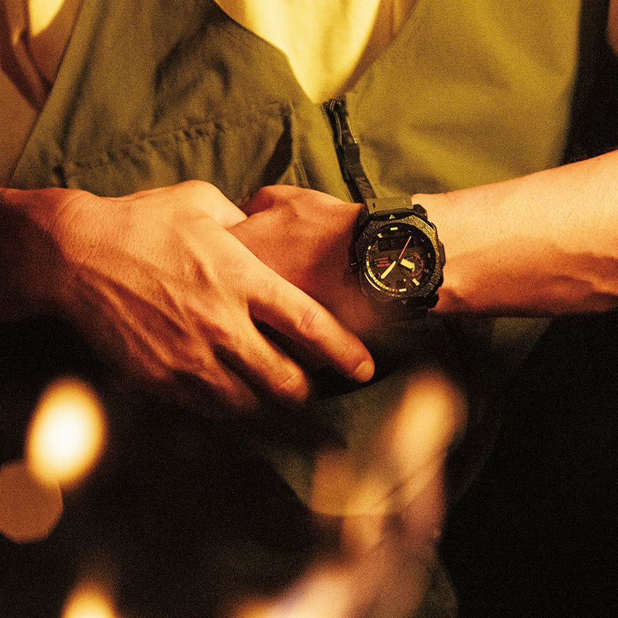 プロトレック クライマーライン 焚火 PRW-6900BF-1JF メンズ 電波