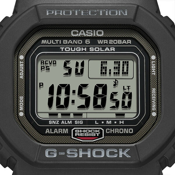 G-SHOCK GW-5000U-1JF メンズ 電波ソーラー デジタル 樹脂バンド