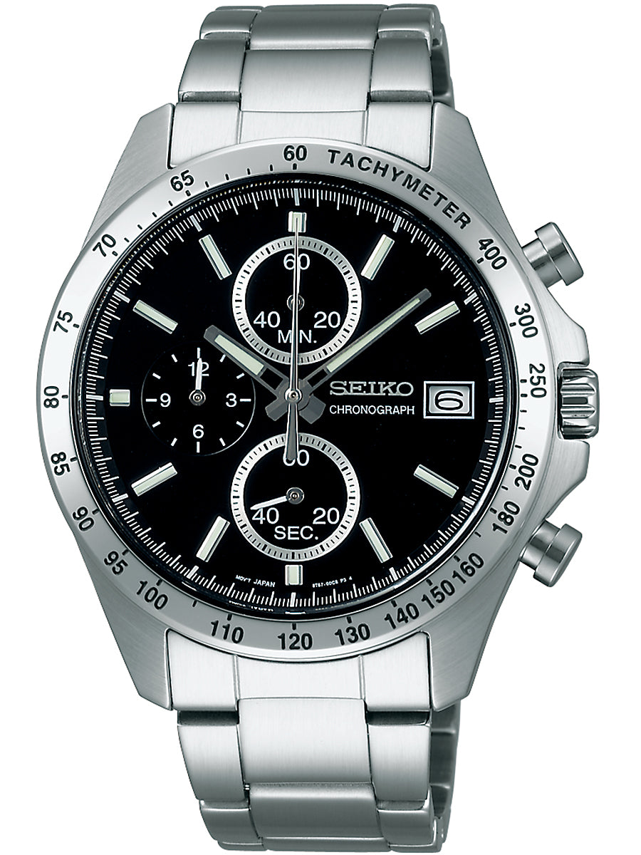 セイコー セレクション スピリット 8Tクロノ SBTR011 メンズ クオーツ