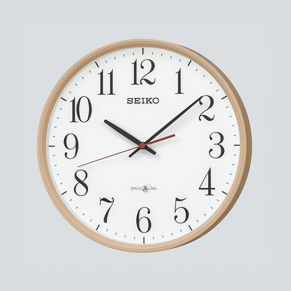 楽天市場】衛星電波時計 掛け時計 壁掛 GP202W セイコークロック GPS