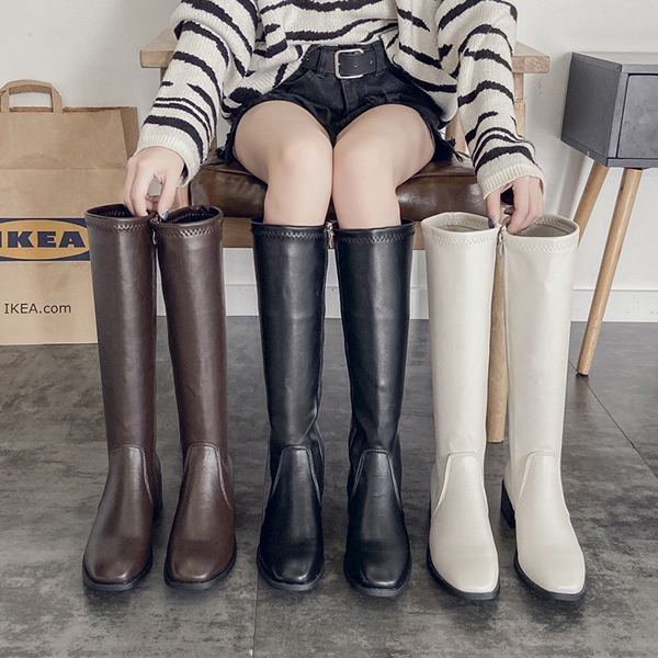 楽天市場】ジョッキーブーツ ブーツ ロングブーツ レディース 春夏