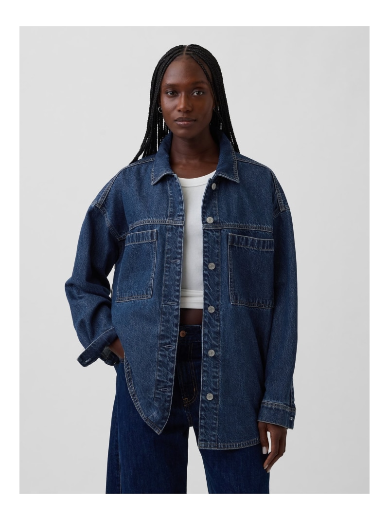 楽天市場】【SALE／74%OFF】(W)キルティング デニムシャケット GAP