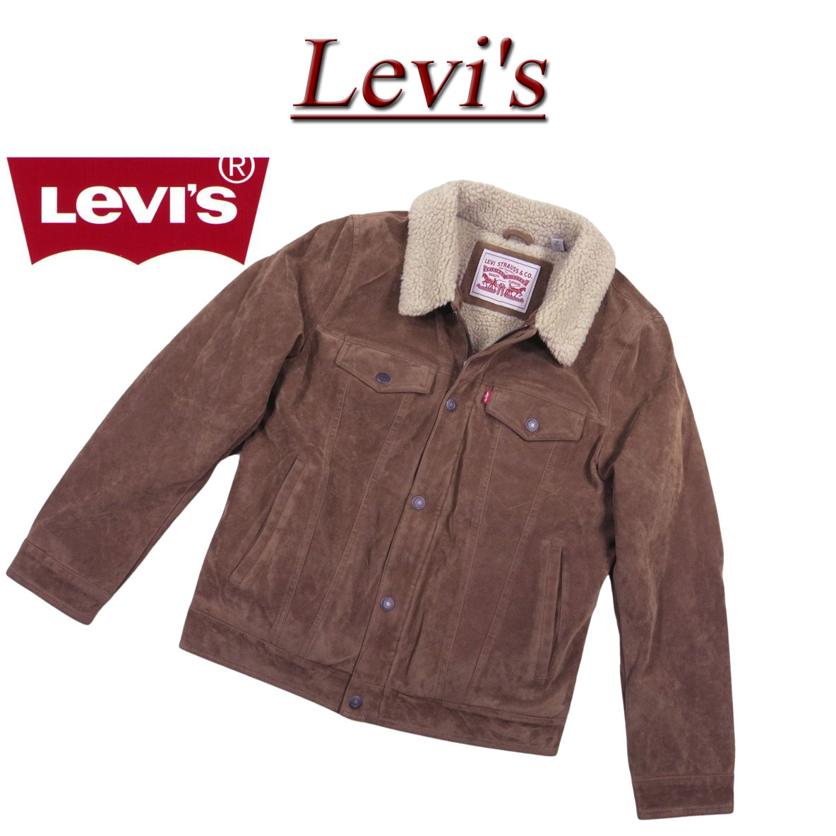 楽天市場】【5サイズ】 af331 新品 Levis USライン シェルパ 裏