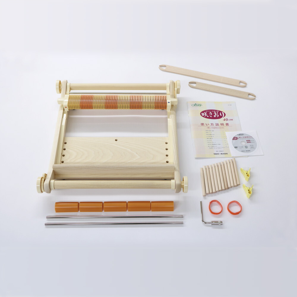 楽天市場】【送料無料】クロバー 咲きおり 手織り機 40cm 30羽セット