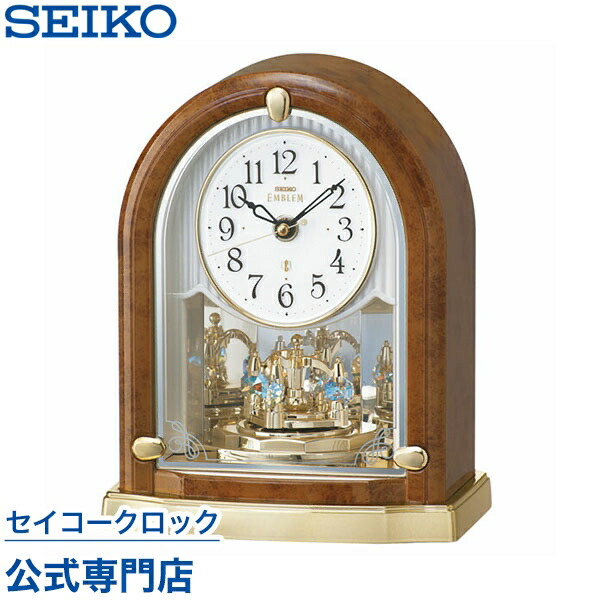 楽天市場】SEIKO ギフト包装無料 セイコークロック エムブレム EMBLEM