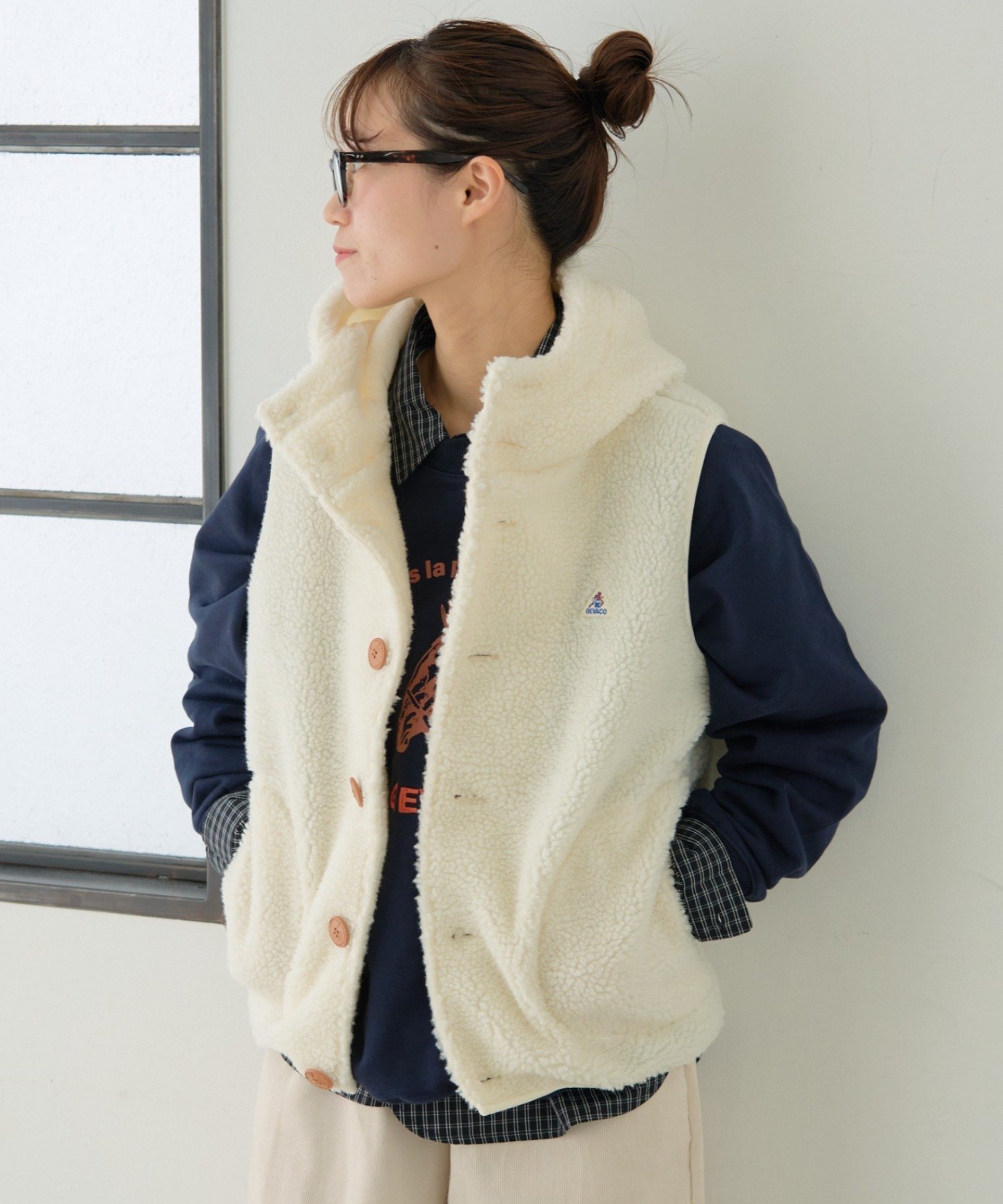 楽天市場】GYMPHLEX BOA HOODED SHORT VEST URBAN RESEARCH DOORS