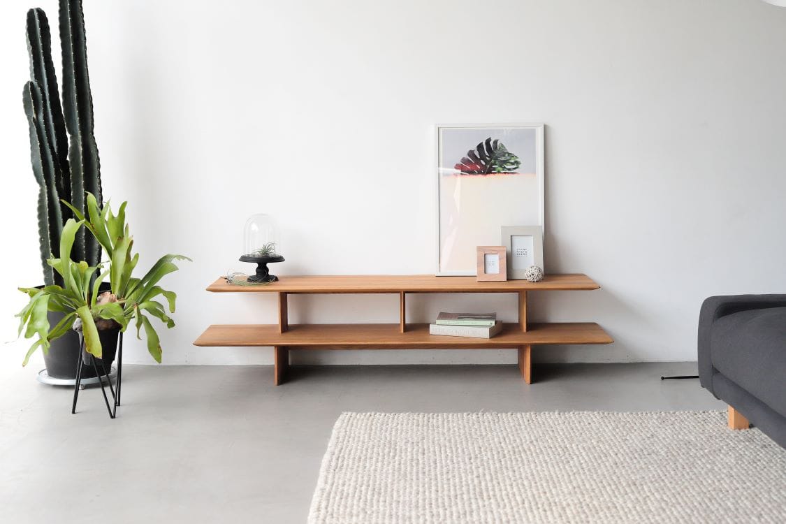 リッジライン II TVボード (樹種オーク サイズ幅180cm) | ノーウェア