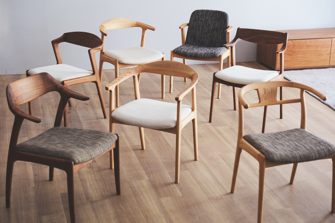 ワープ2 セミアームチェア | シキファニチア(SIKI) | リグナテラス東京