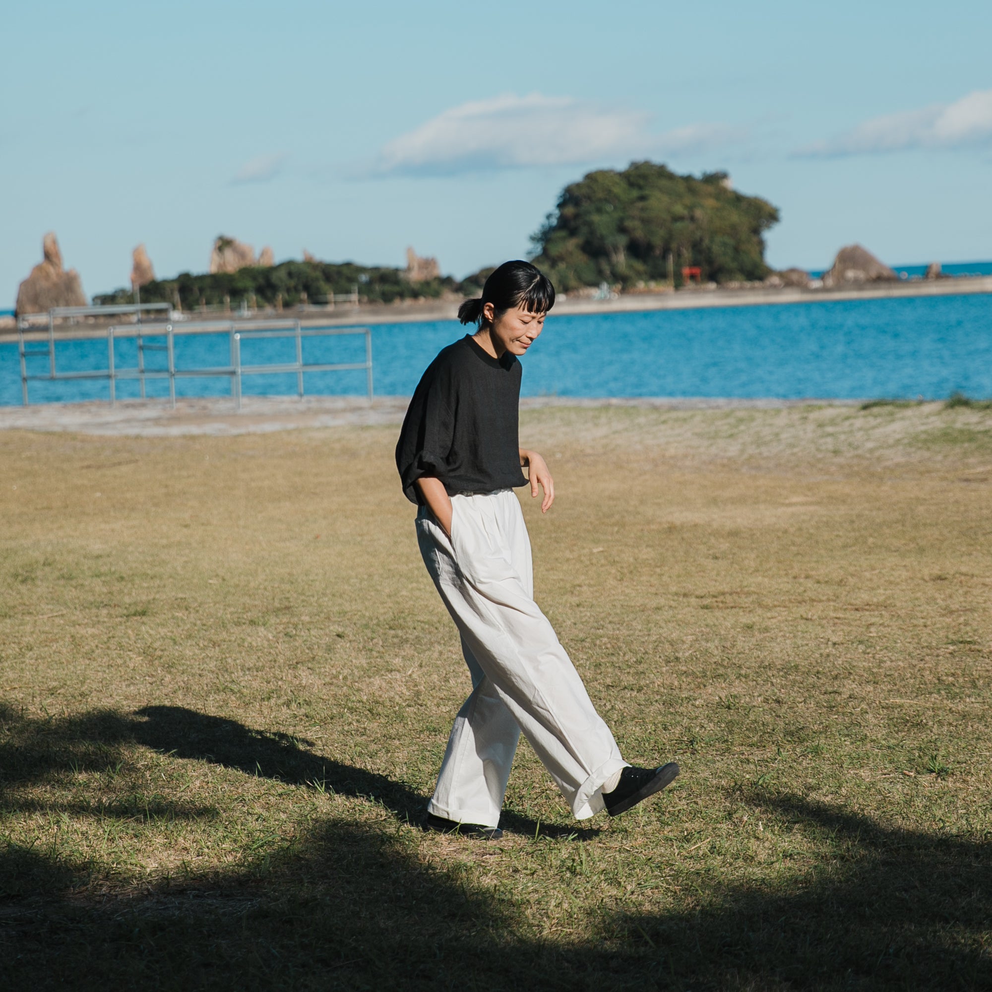 Relax semiwide pants No.2561