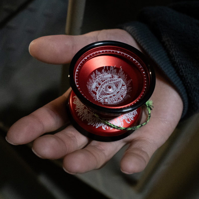 Surveillance Inferno / Varsity Red / Polished Black Rim – mowl