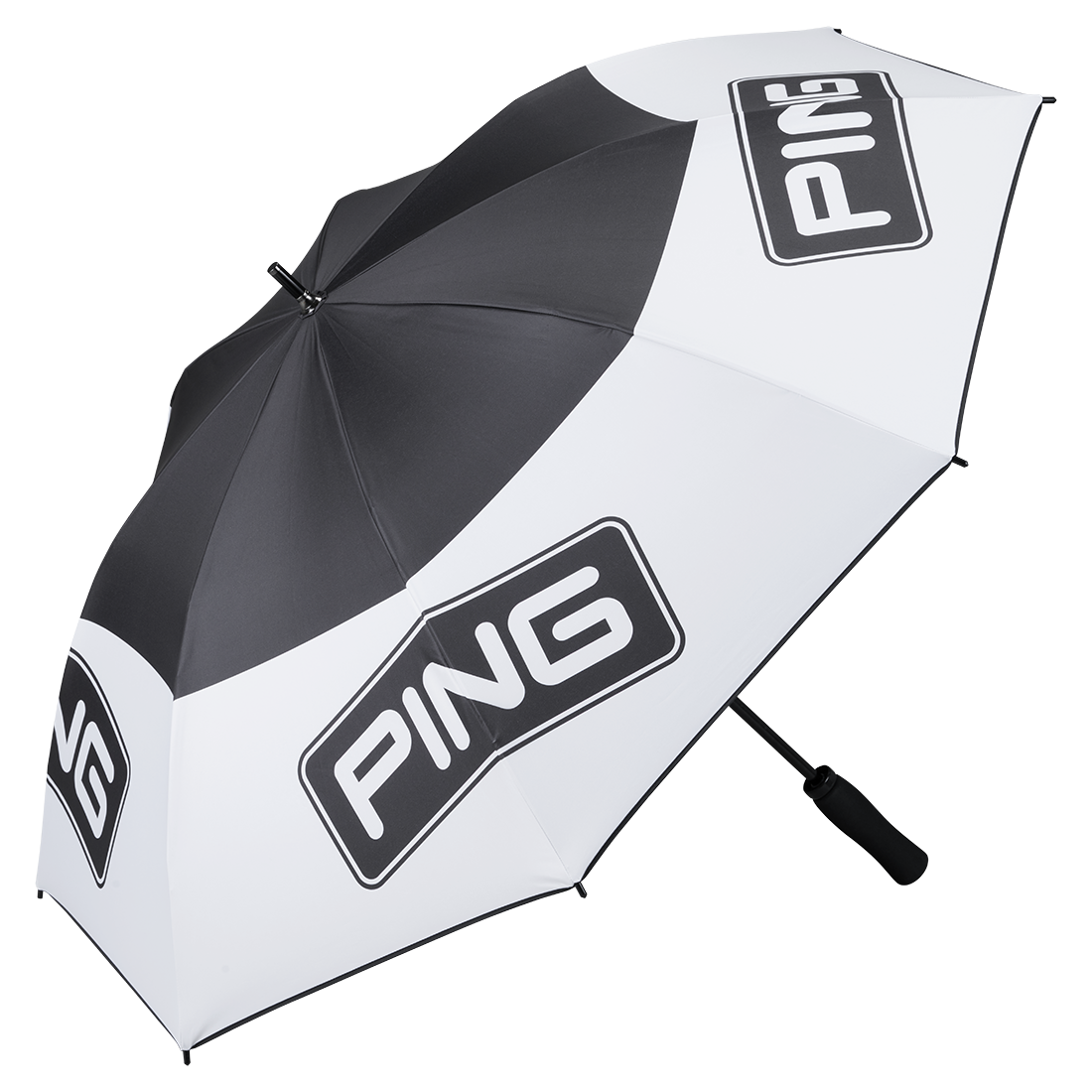 UM-P2401 ツアーアンブレラ(ホワイト・ブラック): アクセサリー│PING