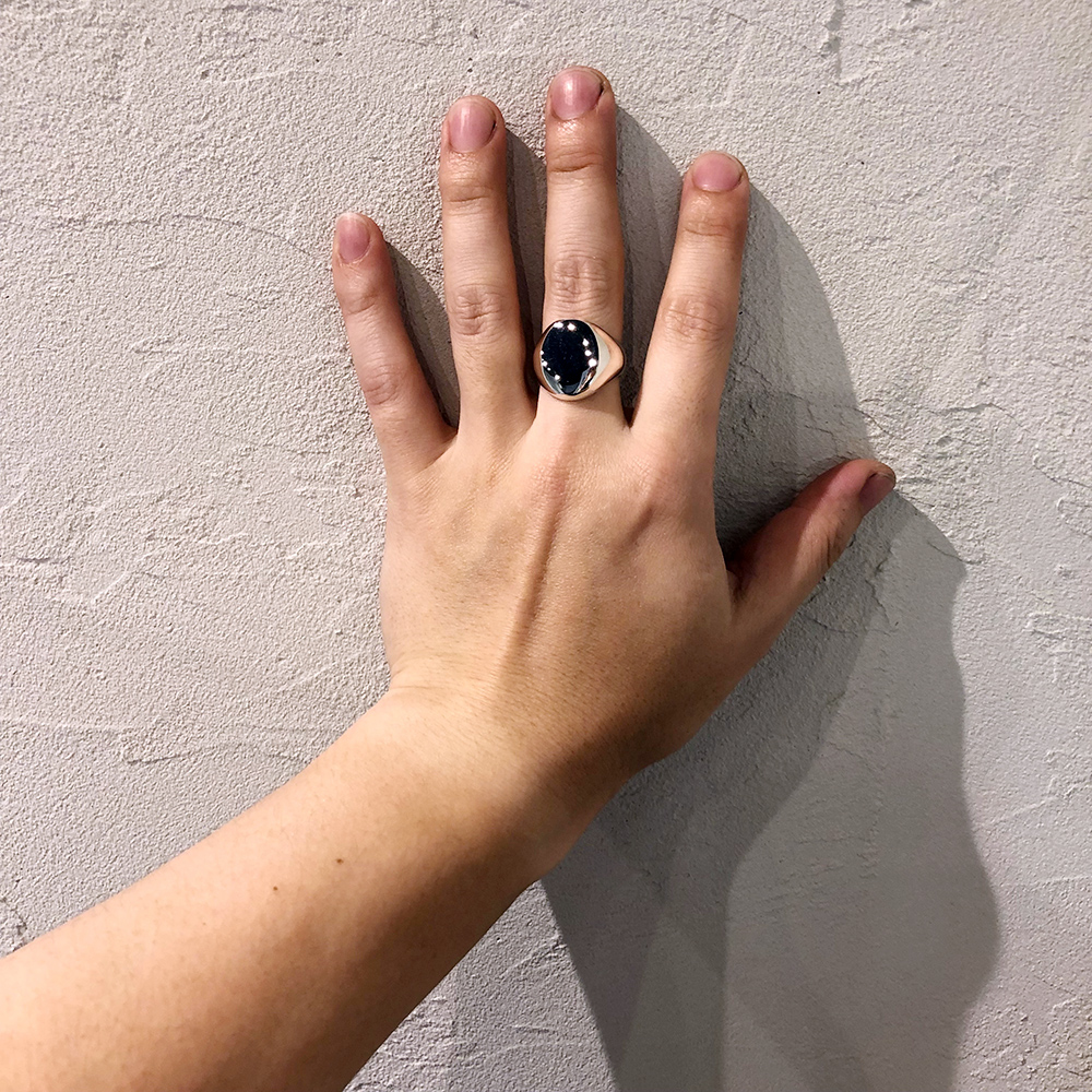 ミラーシグネットリングL | エマージュ公式通販 -emerge- シルバー