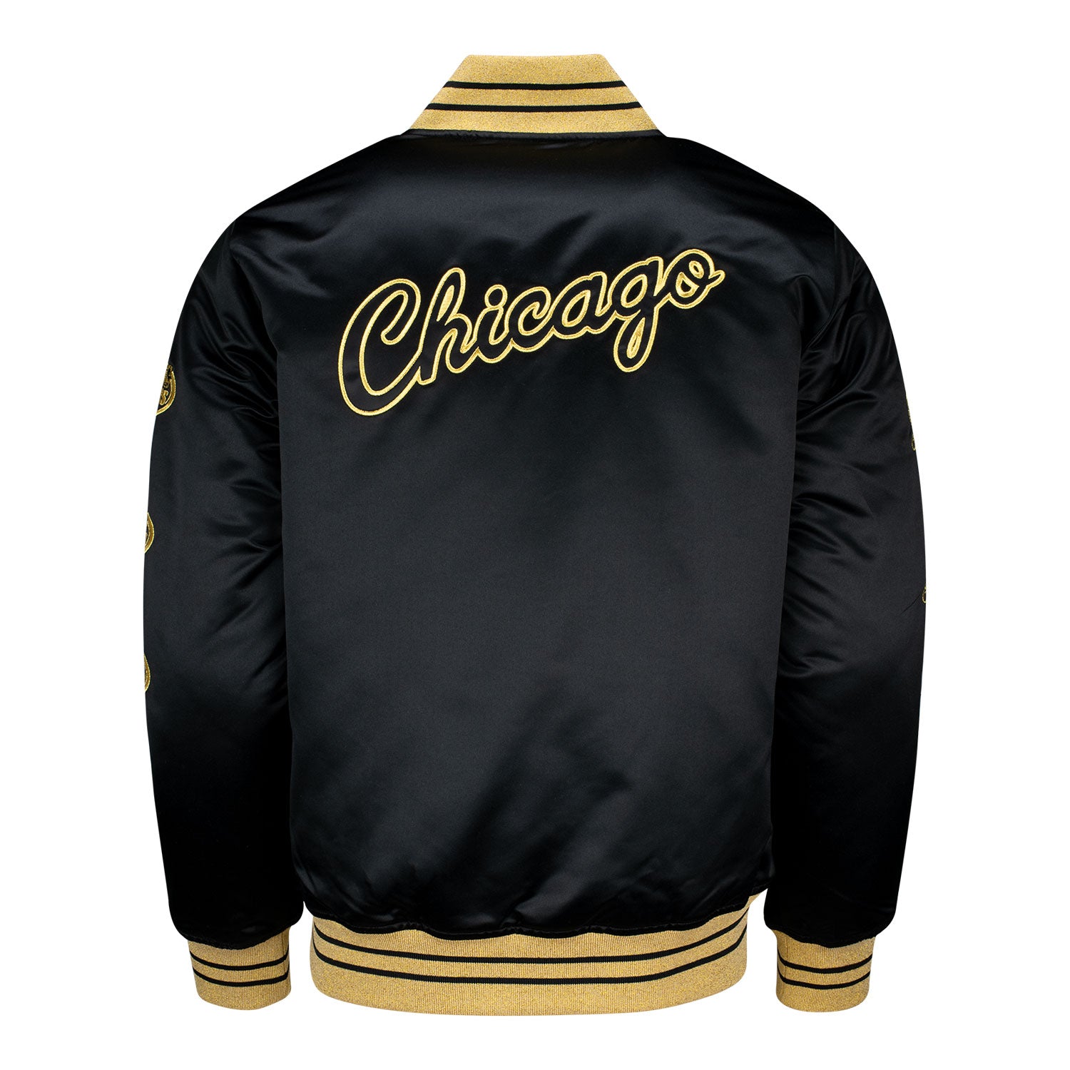 Chicago Bulls Mitchell & Ness MVP Satin Jacket – Official Chicago