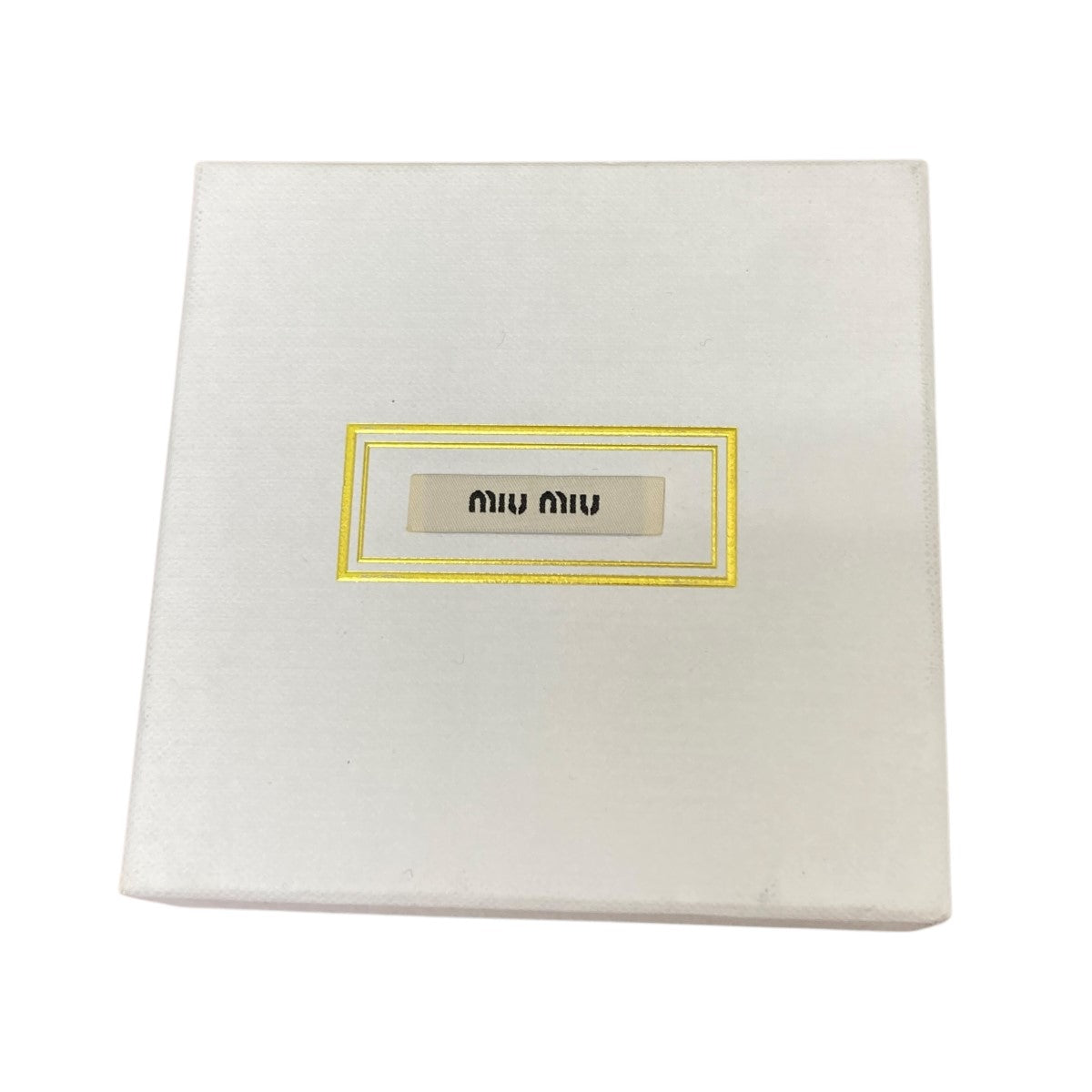 MIU MIU(ミュウミュウ) シアリングヘアクリップ ピンク サイズ