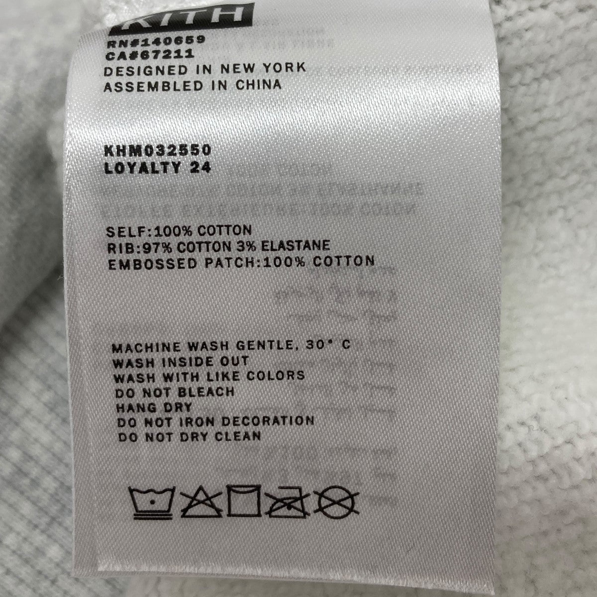 KITH(キス) Loyalty Box Logo Elevation Nelson Crewneck クルーネック