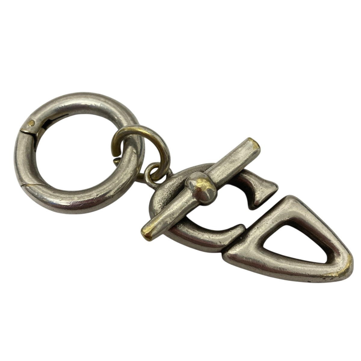 ディオール Dior ビンテージ メタル キーリング チャーム 値下げ