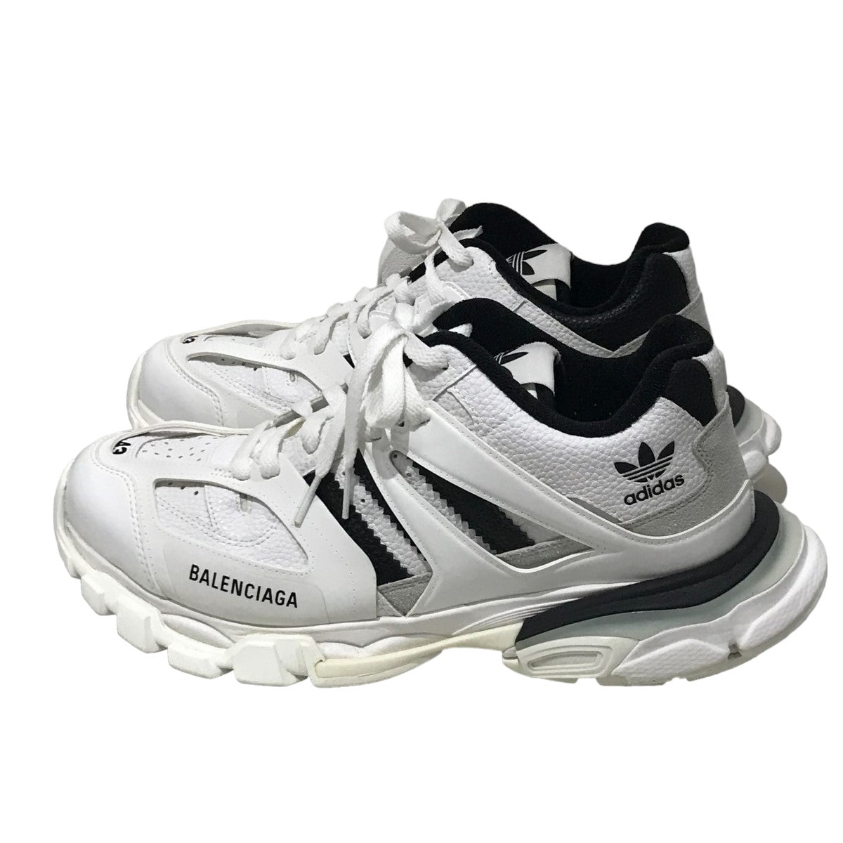 BALENCIAGA×adidas Track 741107 スニーカー 741107 ホワイト サイズ