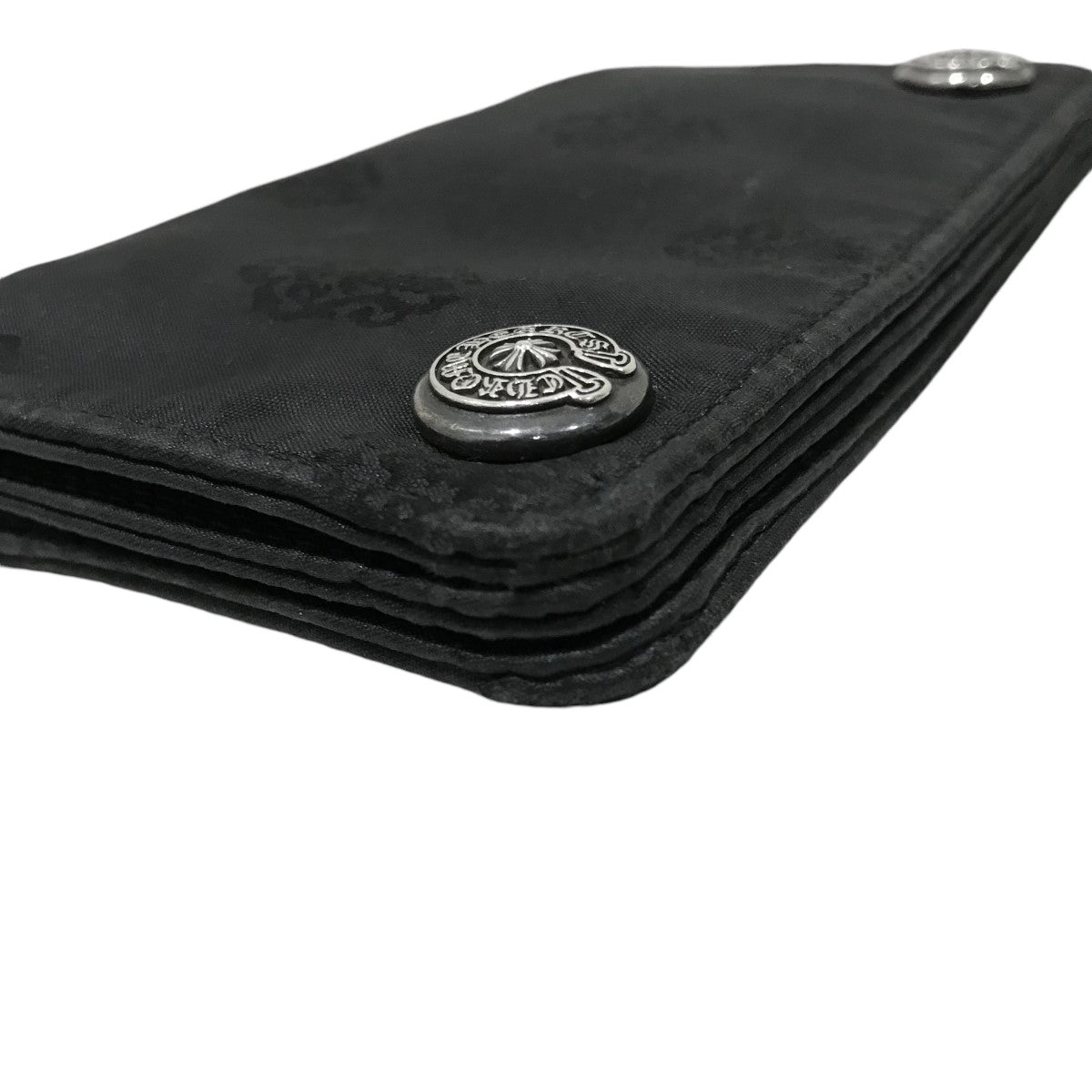 CHROME HEARTS(クロムハーツ) ナイロンウォレット2ZIP 2ZIP ブラック