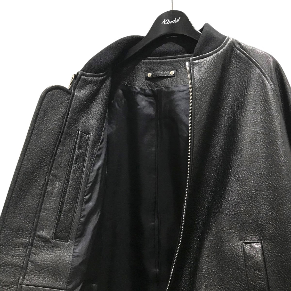 ssstein(シュタイン) 25SS【SHRUNK LEATHER ZIP SHORT JACKET
