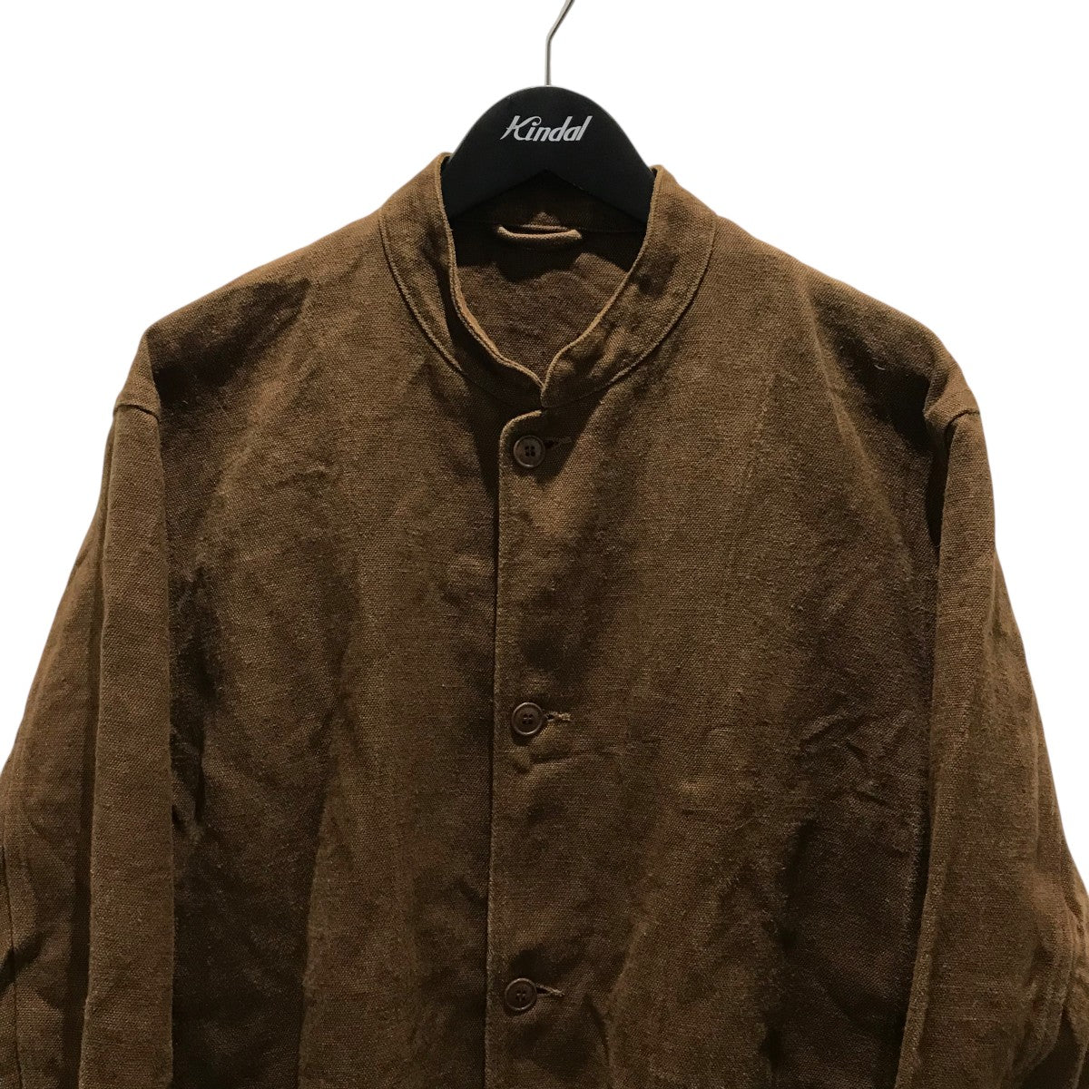 COMOLI(コモリ) ヘンプダック スタンドカラージャケットT01-01011 T01