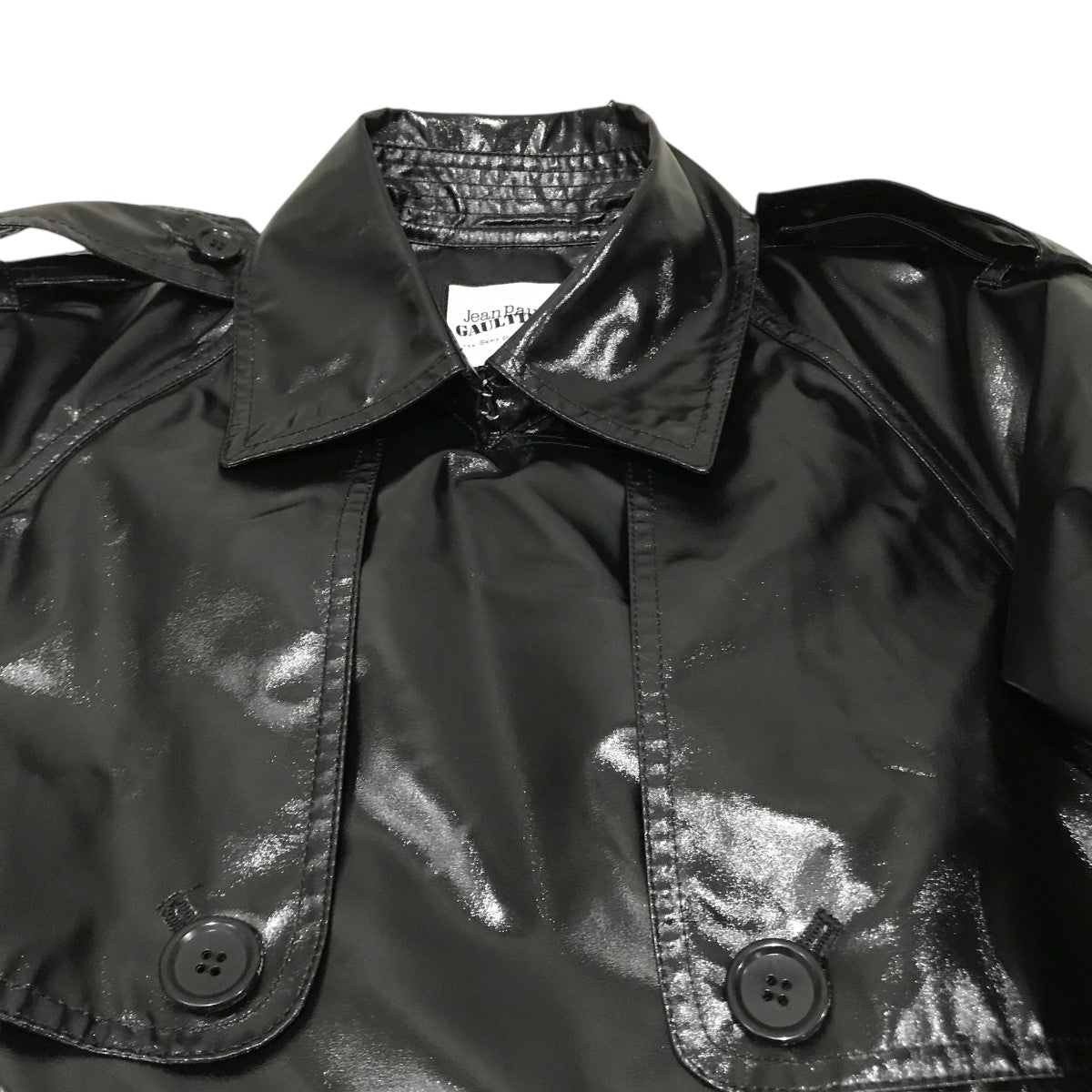 Jean Paul GAULTIER×SEPT PREMIERES エナメルトレンチコートJPT009