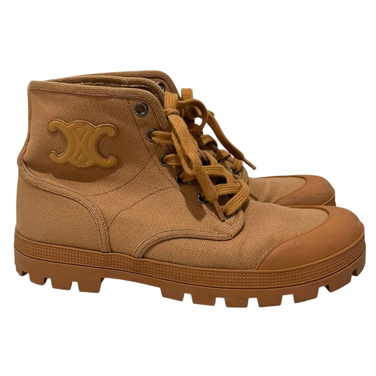 CELINE(セリーヌ) 【トリオンフ パタパンレースアップ】ショートブーツ