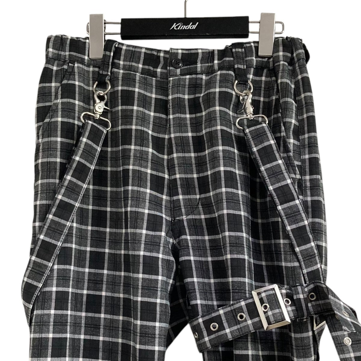 TRAVAS TOKYO ボンテージパンツ2635600100 2635600100 グレー×ブラック