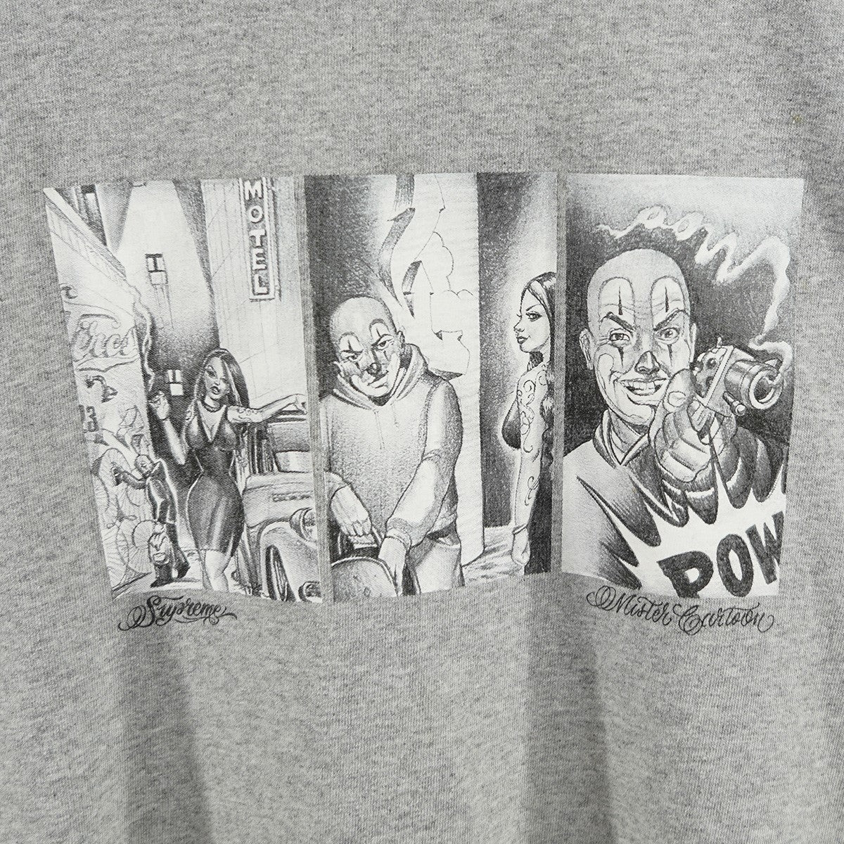 Supreme(シュプリーム) 24AW Mister Cartoon Pow Teeタトゥー