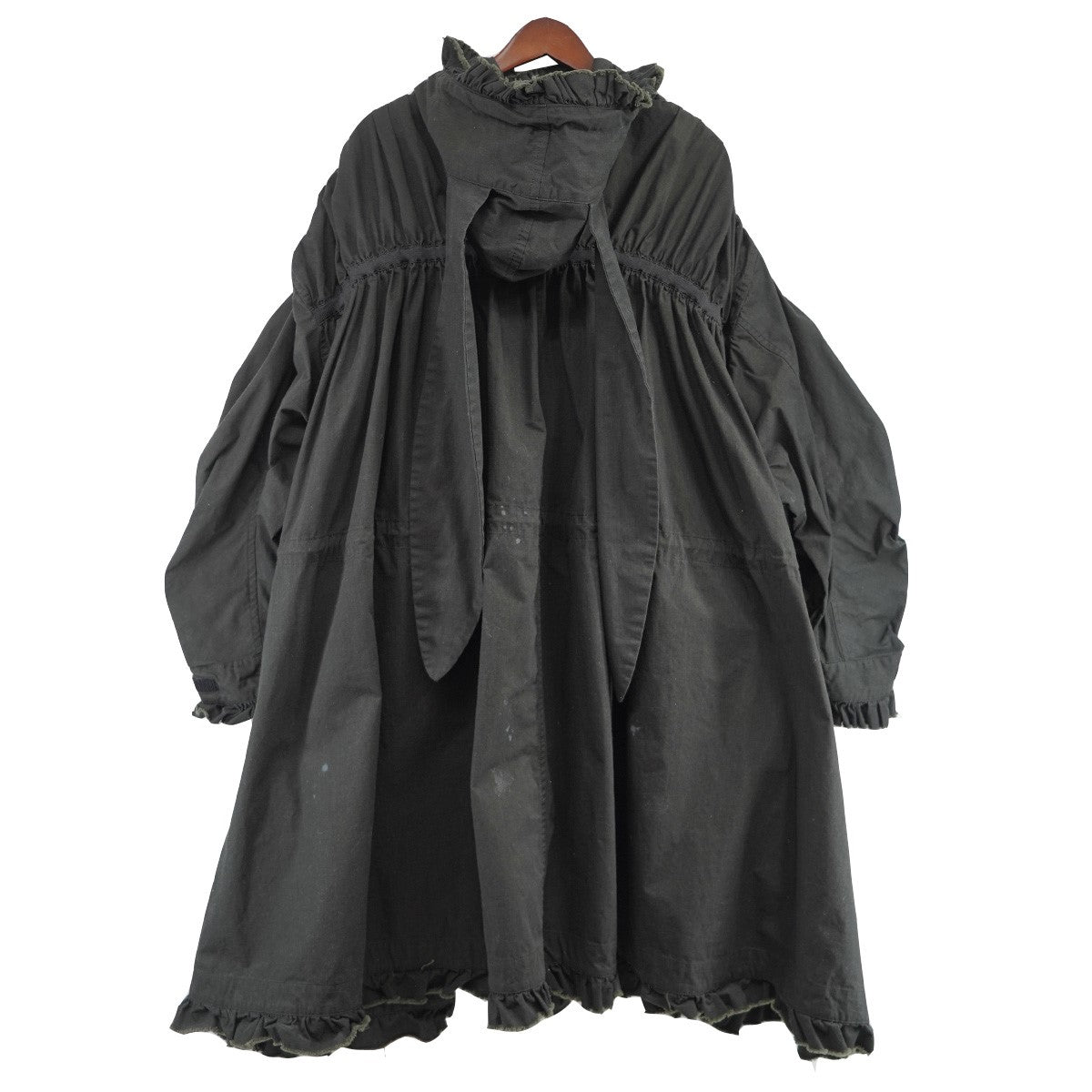 KIDILL(キディル) 24SS BUNNY MODS COATオーバーサイズ 汚れ加工