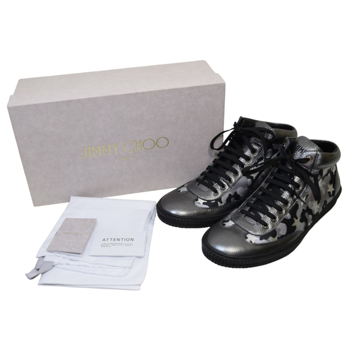 JIMMY CHOO(ジミーチュウ) VARLEYミッドカットスニーカーCSJ161 CSJ161