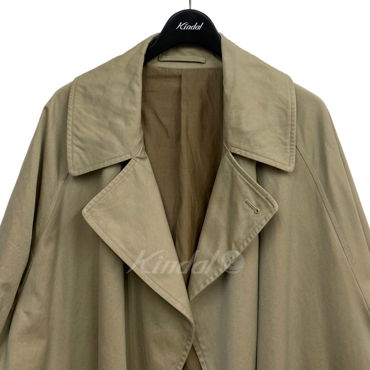 COMOLI(コモリ) 20SS コットンギャバタイロッケンコート ベージュ