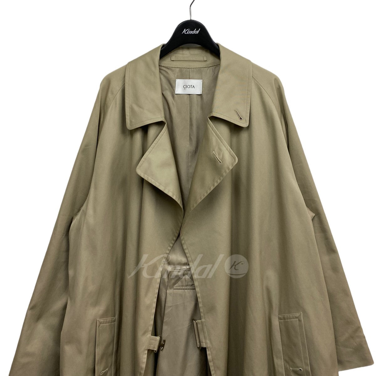 CIOTA(シオタ) 21AWスビンコットンギャバジンタイロッケンコート