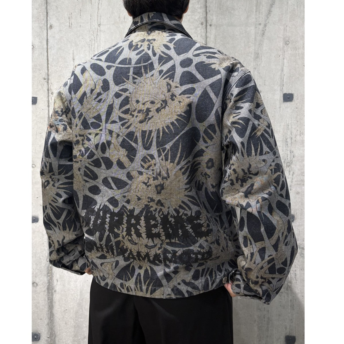 Y's Yohji Yamamoto×Supreme 25AWY's Denim Work Jacket総柄ワーク