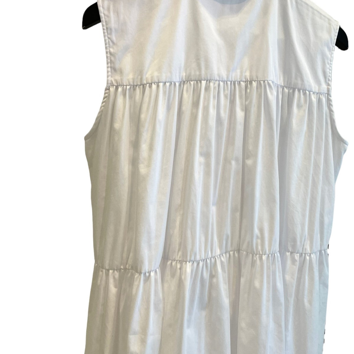 YOKO CHAN(ヨーコチャン) ノースリーブバックティアードブラウス