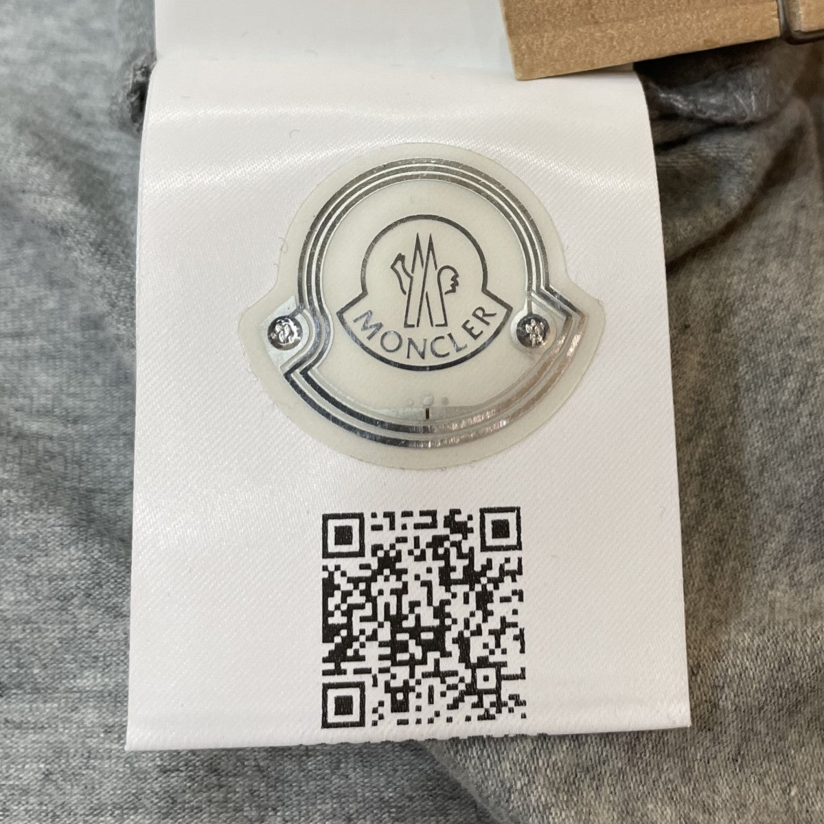 MONCLER(モンクレール) MAGLIA T-SHIRT ロゴリンガーT 杢グレー サイズ