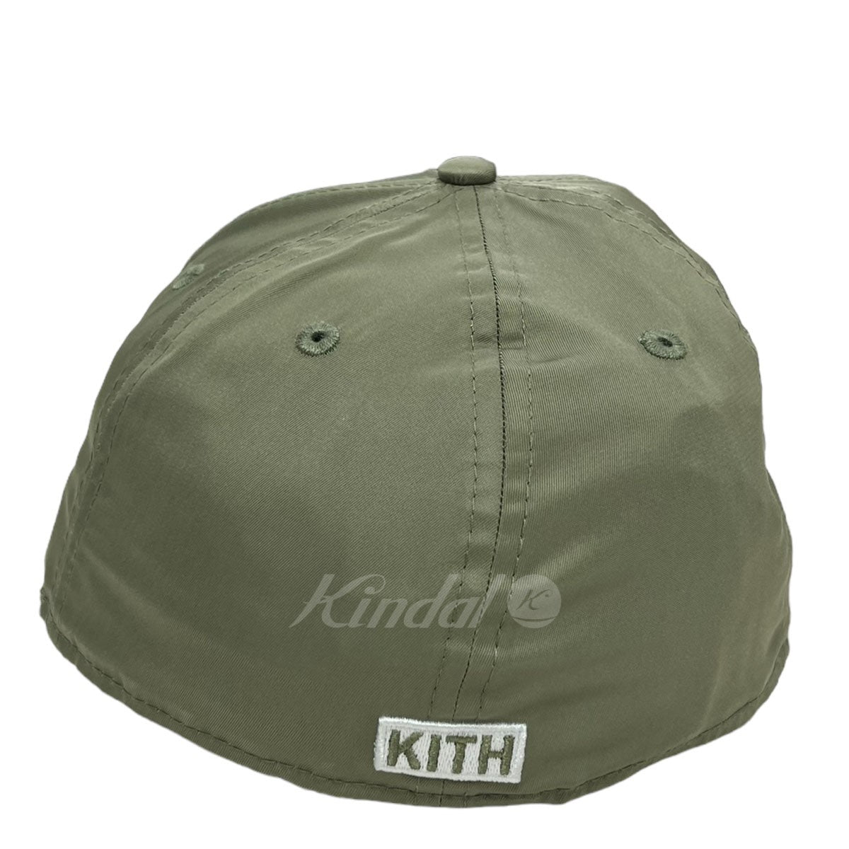 KITH×NEW ERA×New York Yankees ヤンキースローキャップ オリーブ