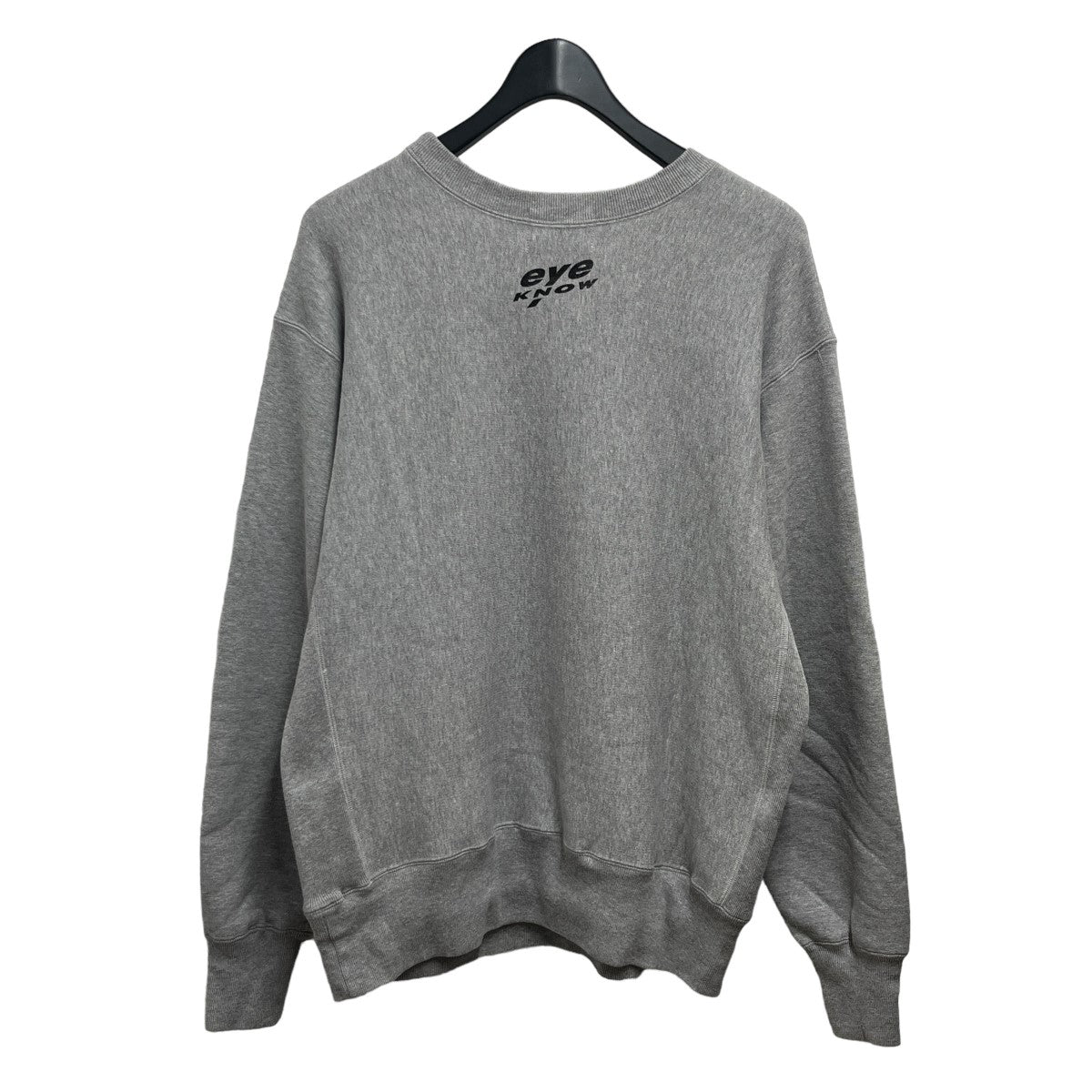 19SO(ナインティーンエスオー) 23AW EYE KNOW スウェット グレー