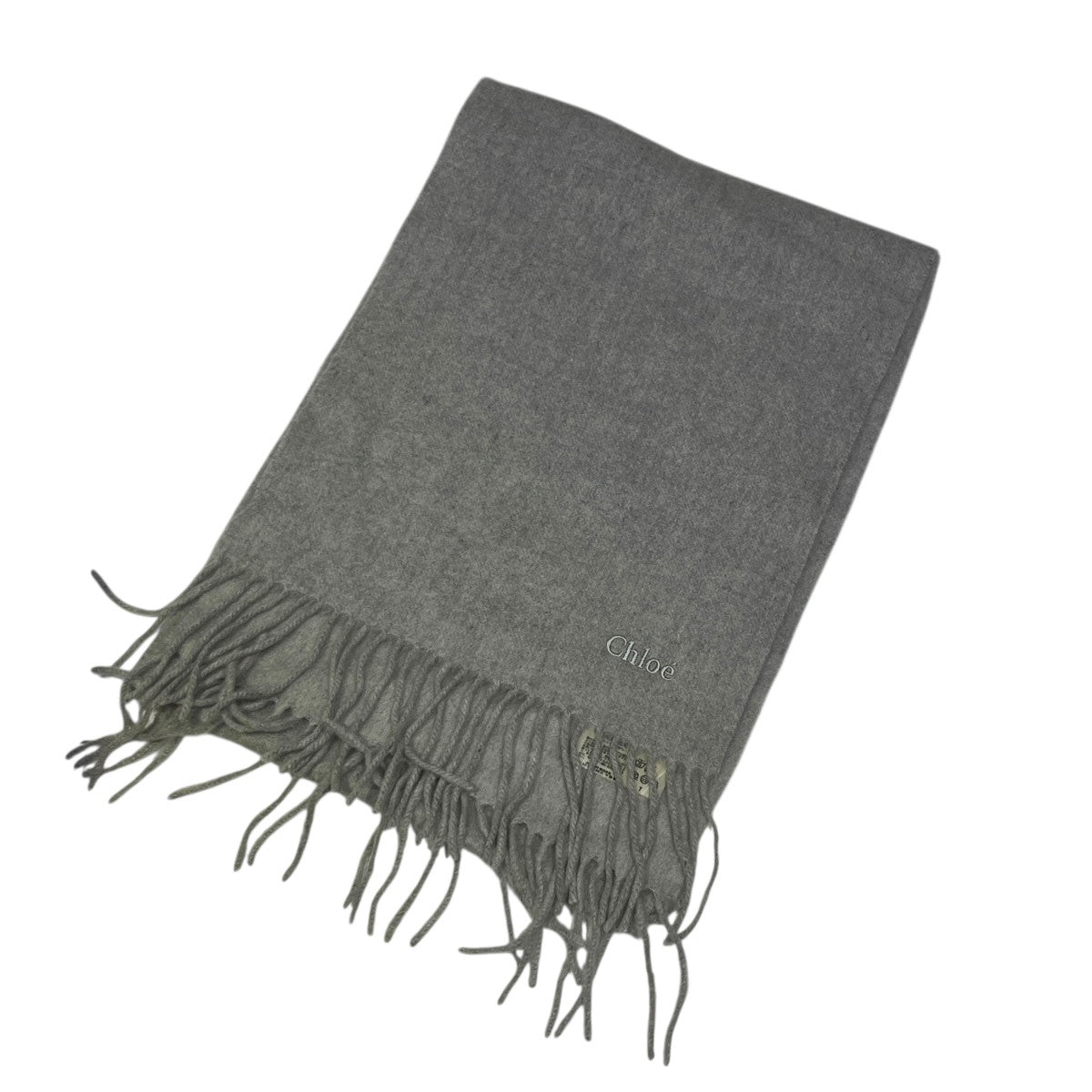 Chloe(クロエ) カシミヤマフラー グレー｜【公式】カインドオル