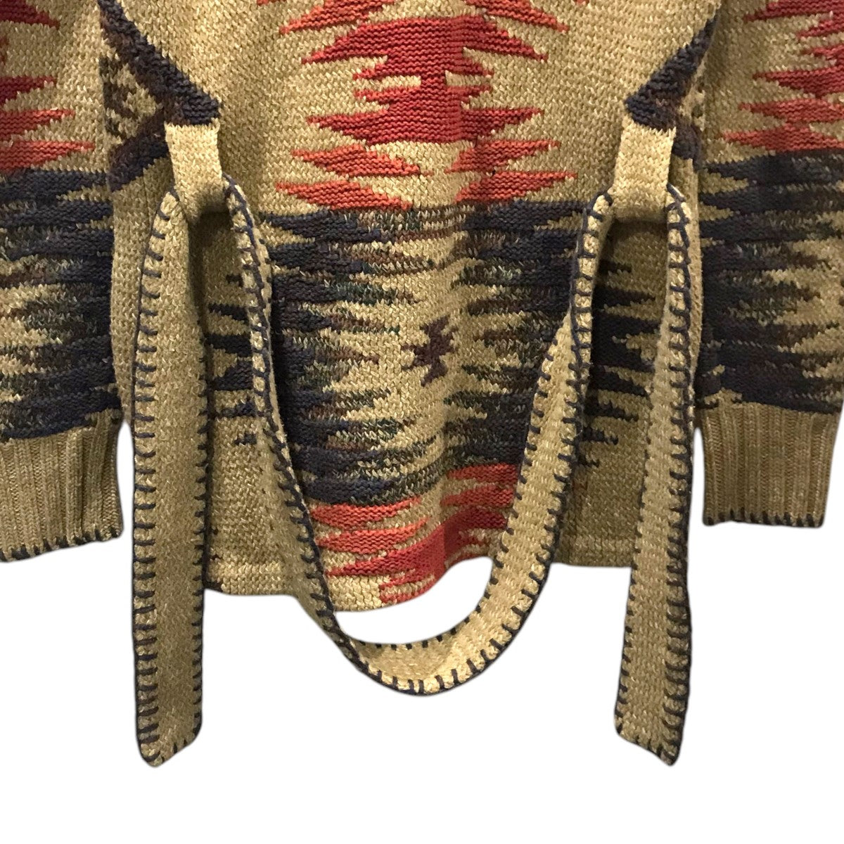 RRL(ダブルアールエル) ショールカラーニットカーディガン HAND KNIT