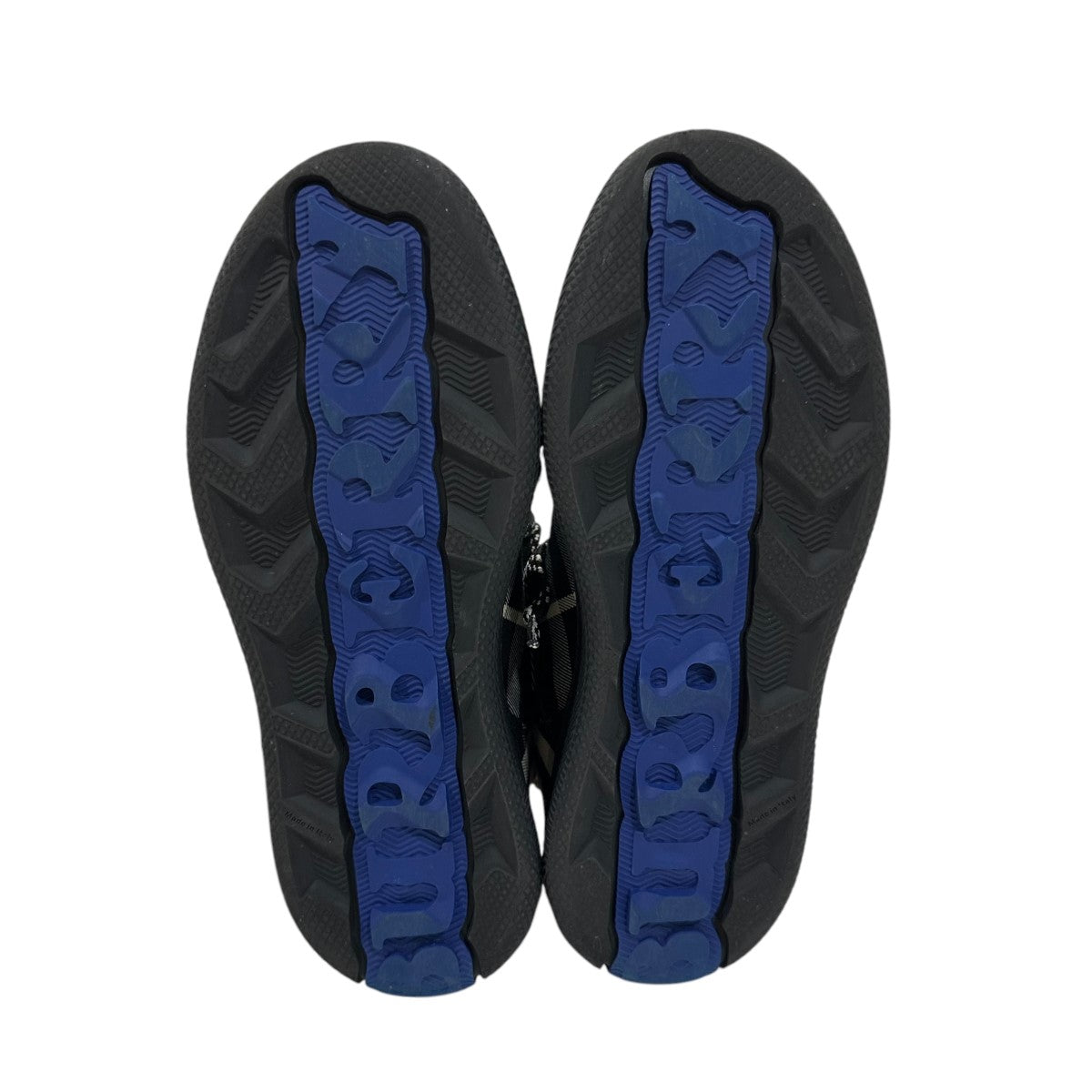 BURBERRY(バーバリー) チェックローカットスニーカー ブラック サイズ